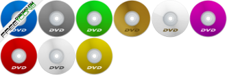 Иконки дисков DVD